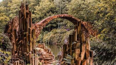 桥 浪漫 幻想 浪漫的 水 建筑学 老的 历史的 湖 老建筑