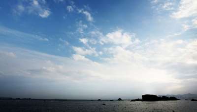 天空 大海 云