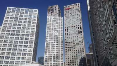 建筑 蓝天 北京 Cbd 高楼