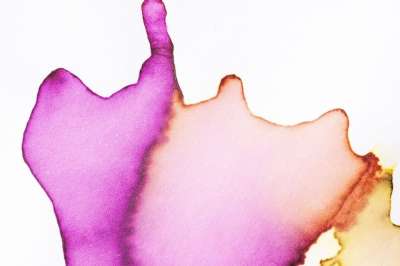 水彩 Tusche 印度墨水 湿的 绘画技术 易溶于水 不透明 染