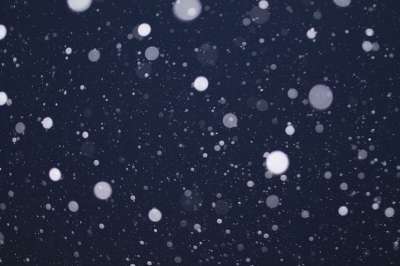 夜晚 雪 散景 雪花 模糊 坠落 冬天 寒冷的 季节 白色的