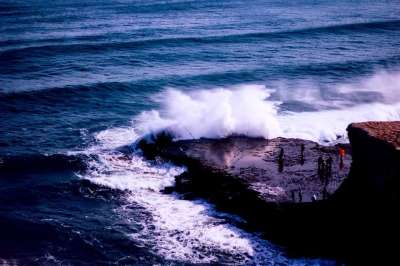 海 海洋 钓鱼 图 海浪 自然 户外 悬崖 闲暇 娱乐