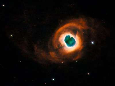 行星雾 星座的天鹅 星空 空间 宇宙 黑色的天空 黑色的宇宙