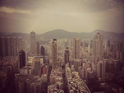 香港 建筑物 结构 城市 塔 摩天大楼 高楼 空气 城市的