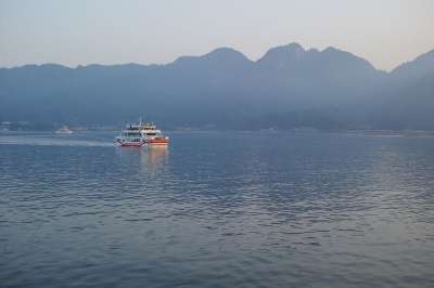 Hirishima Japan Sea Boat 日本 大海