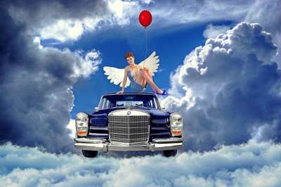 天使 天上 崇拜 古董车 奔驰 介绍 收藏家的项目 收藏 广告
