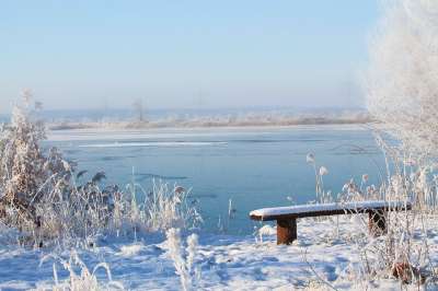 景观 湖 银行 冬天的印象 冬季景观 雪 寒冷的 冬天 冬季魔法