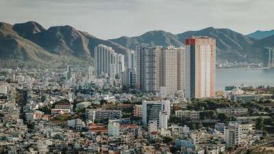 城市景观 山 建筑物 摩天大楼 天际线 高楼 高层建筑 结构