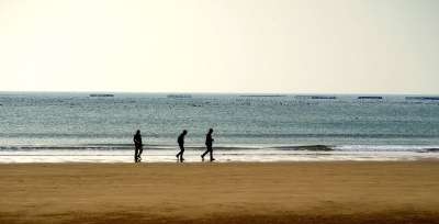 海滩 户外 大海 休闲