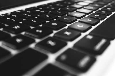 桌子 笔记本电脑 计算机 Macbook 商业 工作 光 键盘