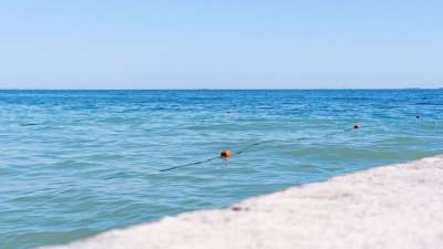海 浮标绳 地平线 海洋 蓝色的大海 蓝色的海洋 水 天际线
