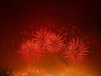 烟花 烟火 庆典 夜晚 事件 光 爆炸 节日 发光的