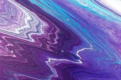 颜色 丙烯酸漆 艺术 绘画 结构体 抽象的 浇水 绿松石 紫色