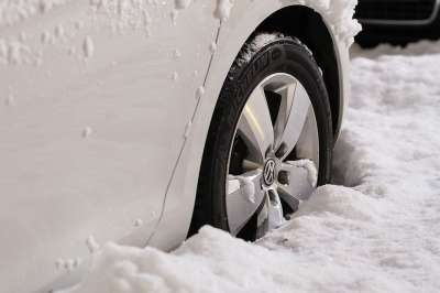 轮子 轮辋 汽车 车 车辆 新的 胎 设备 运输 冬天 雪