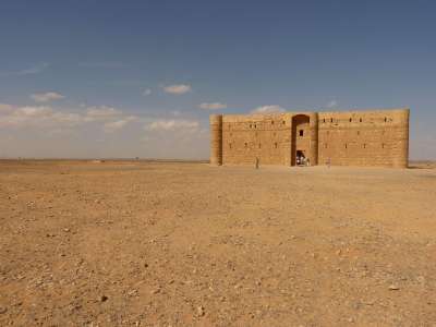 Quasr Al-Kharana 约旦 假期 旅行 中东 法庭 废墟