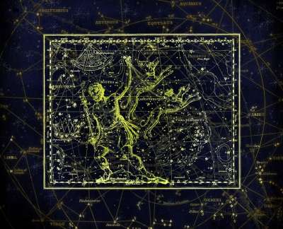 星座 星座图 天堂 星星 星空 制图 天体地图绘制