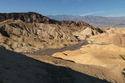 Zabriskie Zabriskie 点 死亡之谷 加利福尼亚州 美国