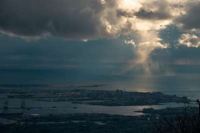 神户 大海 蓝天 Kobe 蓝天白云 天空 清新 Gulf