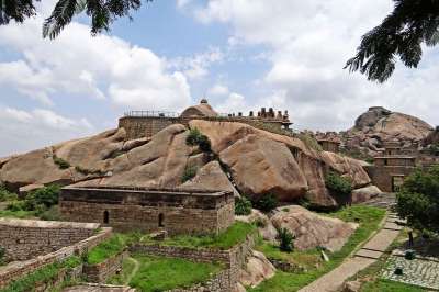 堡 Chitradurga 卡纳塔克 印度 旅行 老的 古老的