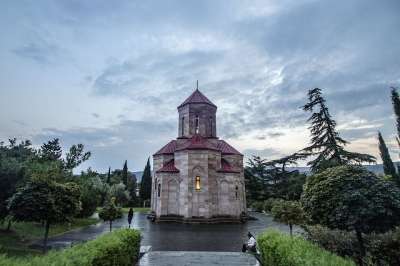 教会 第比利斯 乔治亚州 结构 修道院 美丽的地方 旅游景点