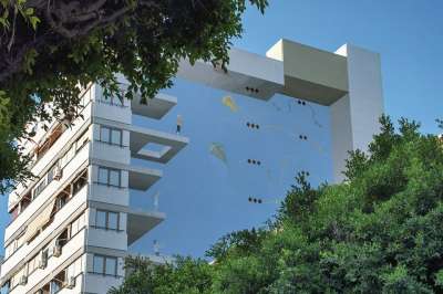 建筑 正面 绘画 艺术 亲爱的 风筝 孩子 树