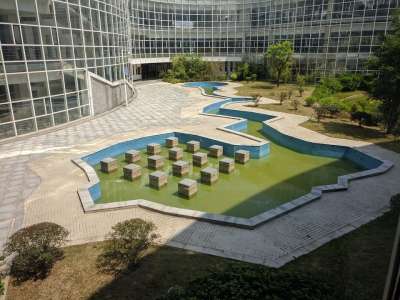 校园 桂林电子科技大学 图书馆