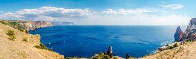 水 自然 海 旅行 景观 夏天 天空 全景 海岸 海洋 岛