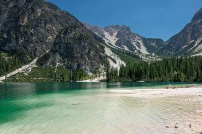 自然 景观 湖 山 山世界 梦想的地方 对比