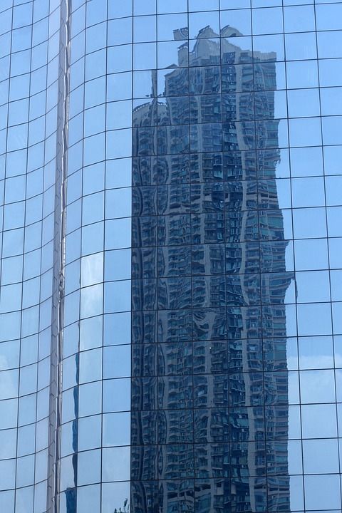 假日 玻璃 镜子 高楼 香港 中国 摩天大楼 建造