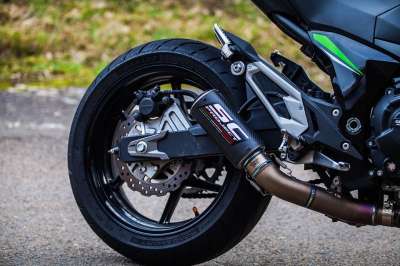Scproject 排 钛 摩托车 体育 Z800 Z800E