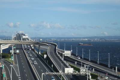 高速公路 海 东京 旅行 路 桥 体系结构 交通 地标 建造