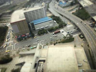 缩图 路 高楼 汽车 建筑 城市 脸 韩国 大韩民国 交通