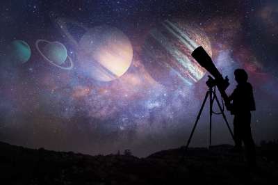 大自然壁纸 自然壁纸 行星 太阳系 望远镜 轮廓 空间 天空