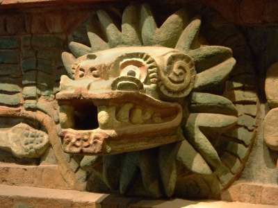 Quetzalcoatl 上帝 阿兹台克人 墨西哥 老的 历史