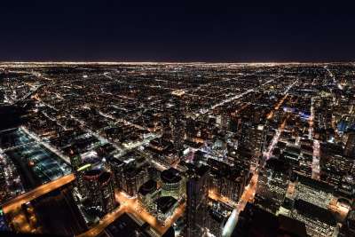 结构 建筑物 基础设施 夜晚 灯 灯光 摩天大楼 塔 路 桥
