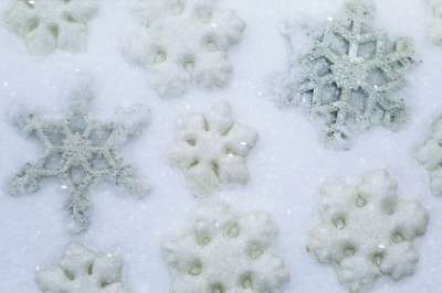 雪 雪花 冬天 霜 圣诞节 背景 空白 文本空间 季节 降雪