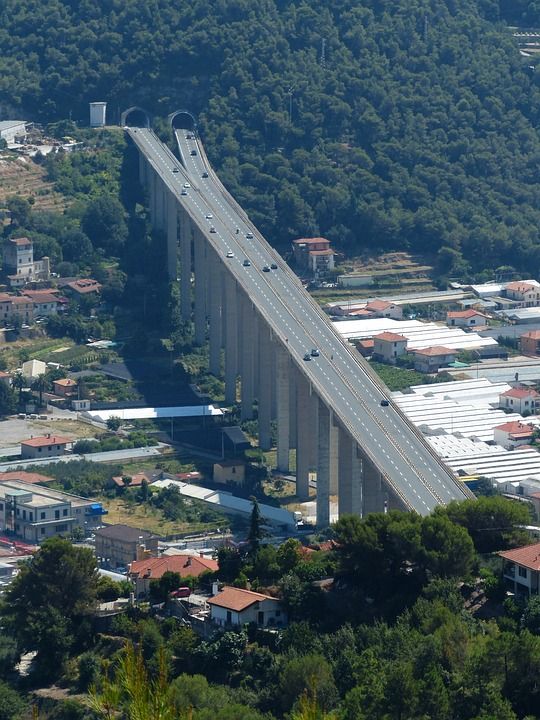 公路桥梁 路 桥 隧道 交通 Nervia 流动 A10