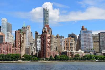 纽约 景观 美国 城市 曼哈顿 建筑物 建筑 塔 视图 现代的