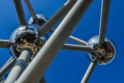 Atomium 布鲁塞尔 旅行 地标 建造 吸引力 原子 结构