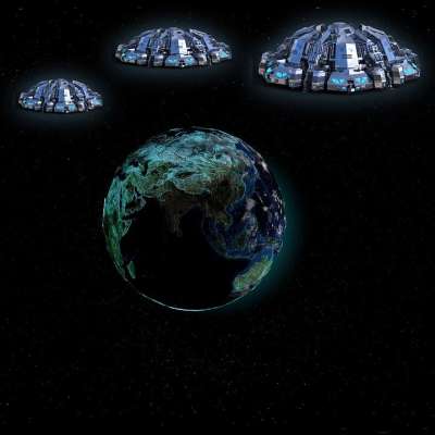 不明飞行物 空间 科幻小说 宇宙 未来 未来派 太空旅行