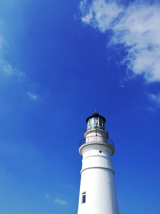 天空 灯塔 户外 高楼