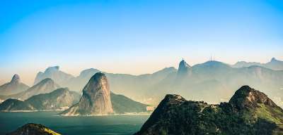 里约热内卢 2016 年奥运会 Niterói 巴西 基督救世主 山