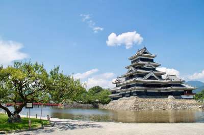 松城堡 松本 日本 长野县 日本人 地标 旅游 旅行 建造