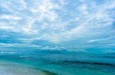 海 天空 波浪 地平线 云 风景秀丽的 小东西 积极的想法