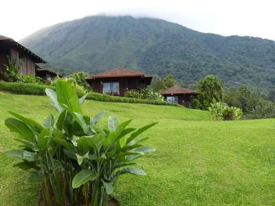 火山 竞技场 哥斯达黎加 中美洲 热带 洛奇 旅游 草地 景观