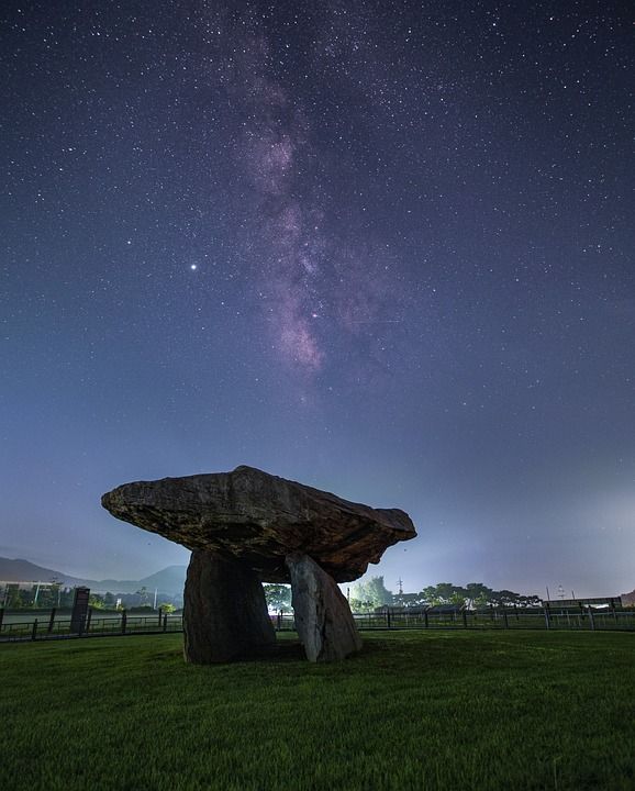 夜晚 银河 空间 星系 天文学 农村 夜空 星空