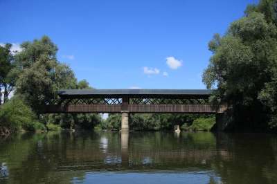 桥 Rottbrücke Weihmörting 建筑学 田园诗般的