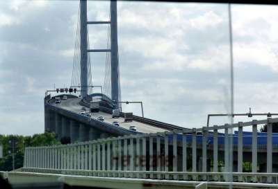 建造 高桥 路 车道 老的 吕根桥 交通 岛