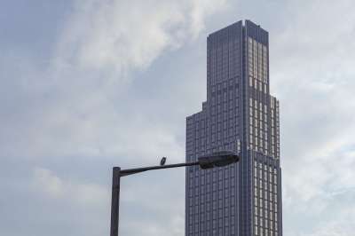 天空 建筑 高的 摩天大楼 城市 户外 商业 市中心 建筑物