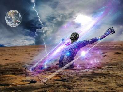 幻想 科幻小说 地球 力量 灯光 云 感情 景观 岩石 暴风云